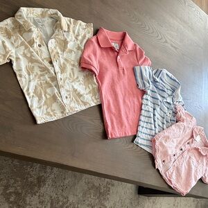 Pink Polo Shirt for Kids